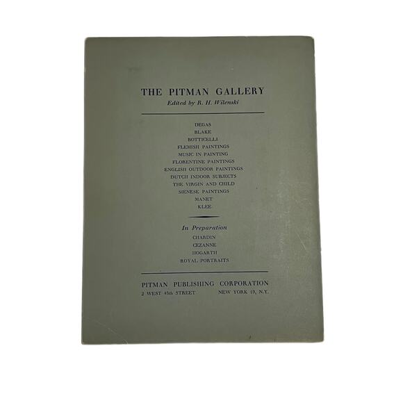 VTG MCM  Flemish Paintings from The Pitman Gallery Circa 1950's - Picture 4 of 4